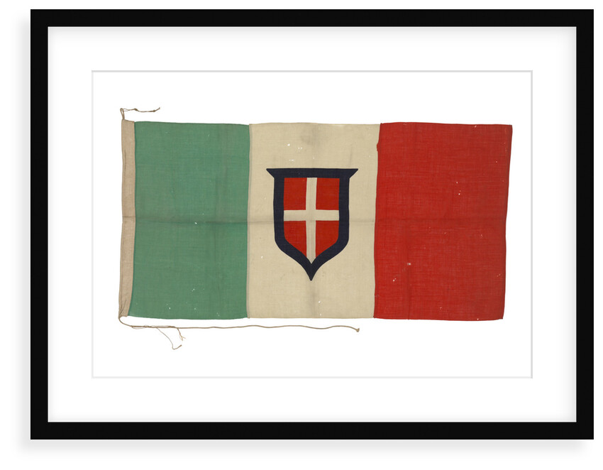 Italian merchant ensign (1848-1946) by unknown