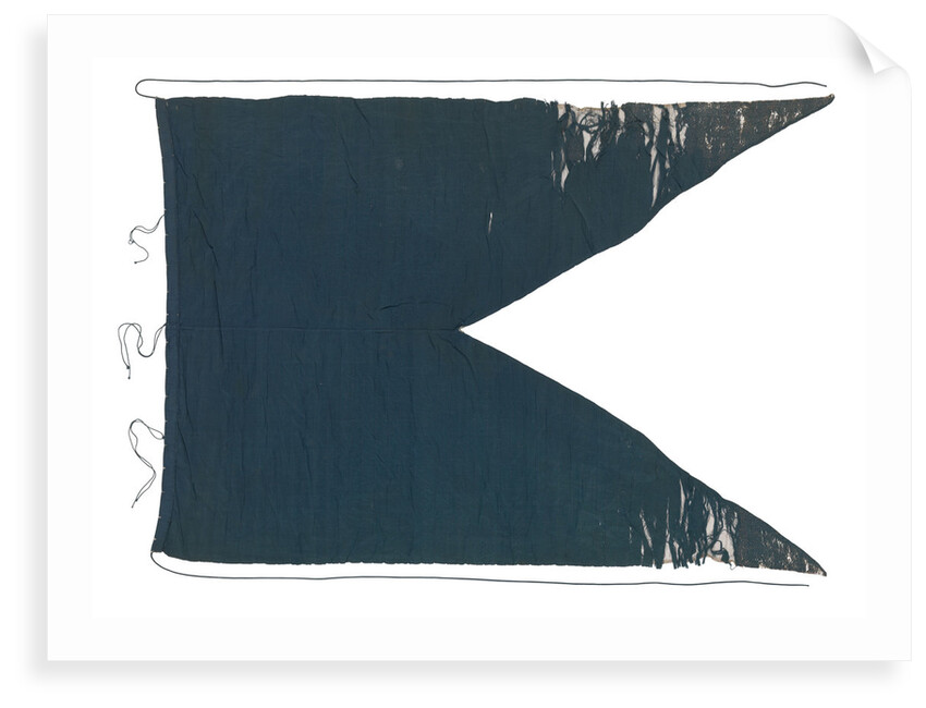 Broad pennant by unknown