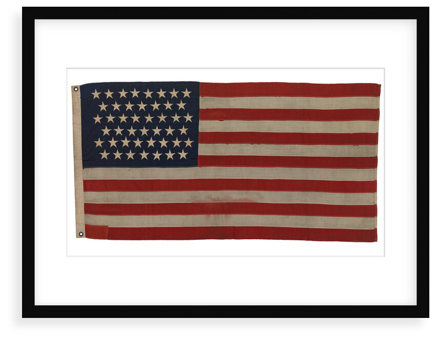 National flag of the USA (1896-1908) by unknown