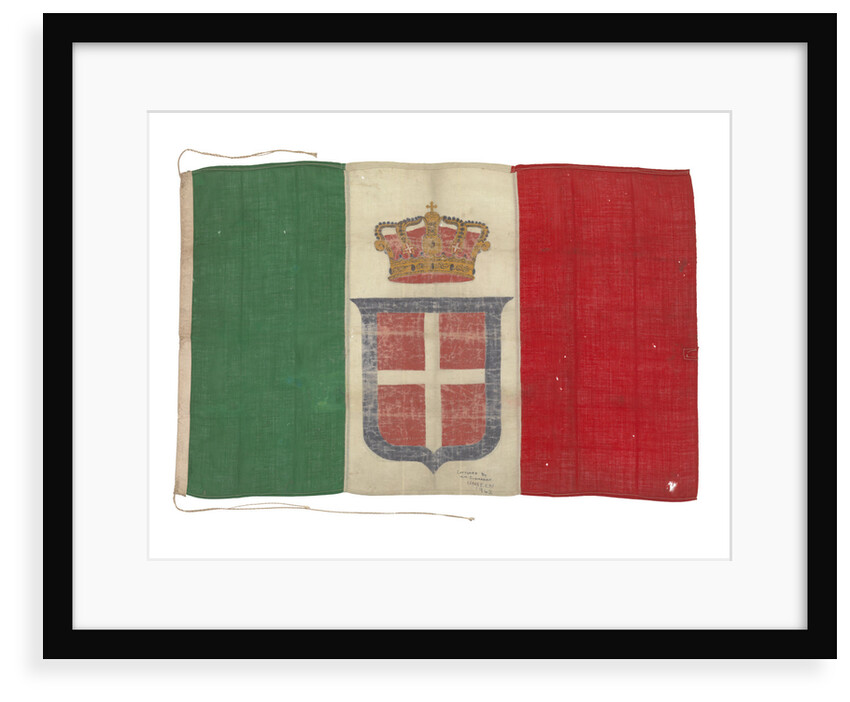 Italian naval ensign (before 1946) by unknown