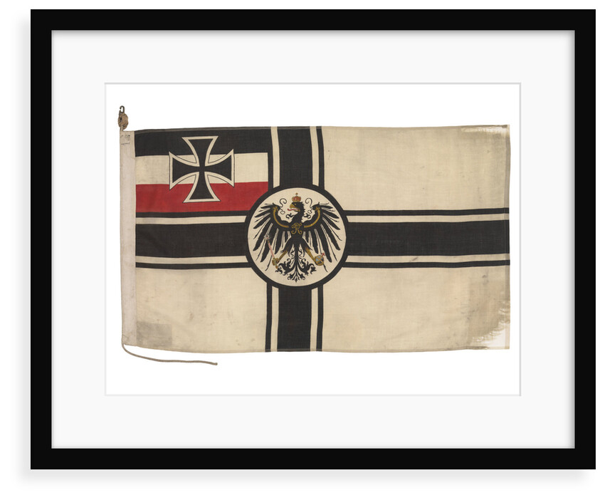 Imperial German naval ensign (1903-1921) by unknown