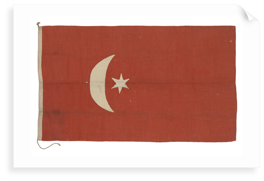 Ensign, Turkey and Ottoman Empire (after 1844) by unknown