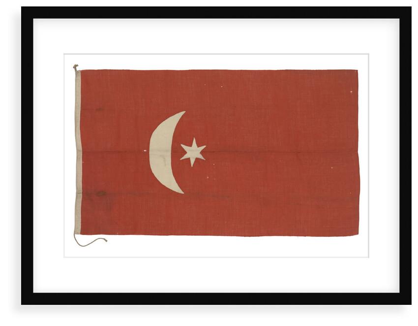 Ensign, Turkey and Ottoman Empire (after 1844) by unknown
