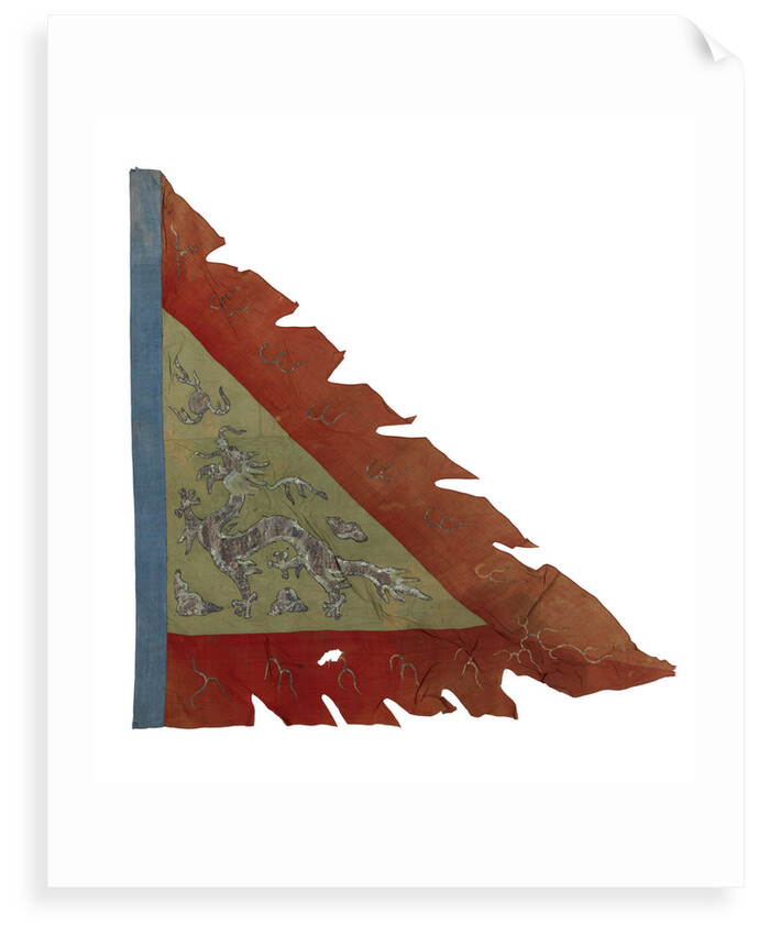 Chinese junk flag by unknown