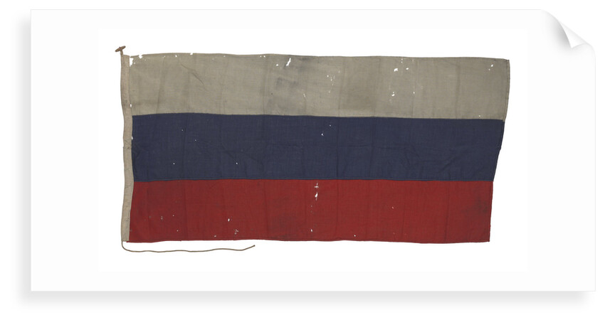 Russian Merchant ensign (1799-1917, after 1990) by unknown