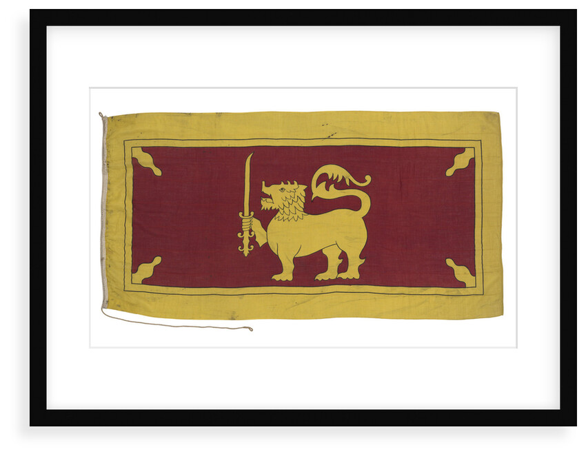 National Flag of Ceylon (1948-1951) by unknown