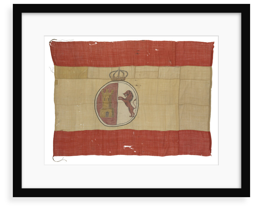 Spanish Naval ensign (1785-1931) by unknown