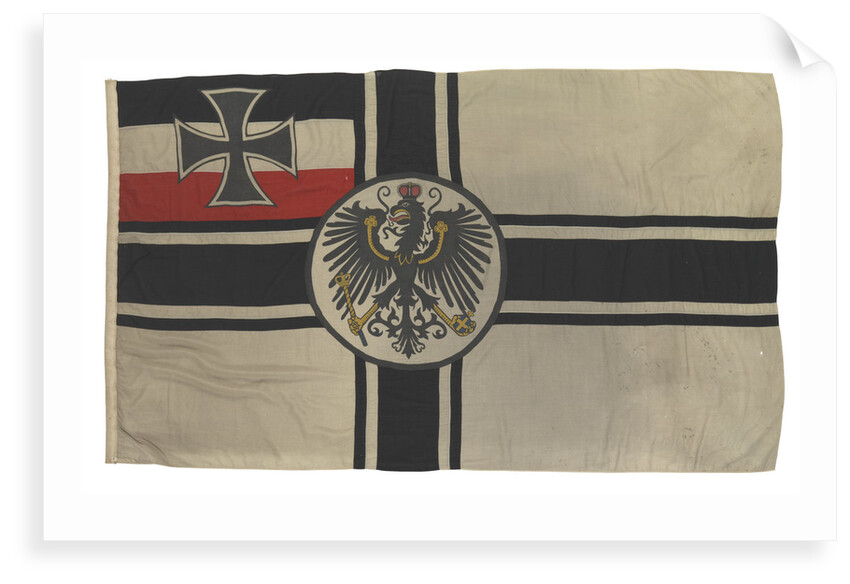 Imperial German naval ensign (1903-1921) by unknown