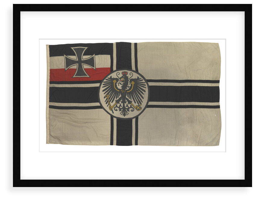 Imperial German naval ensign (1903-1921) by unknown