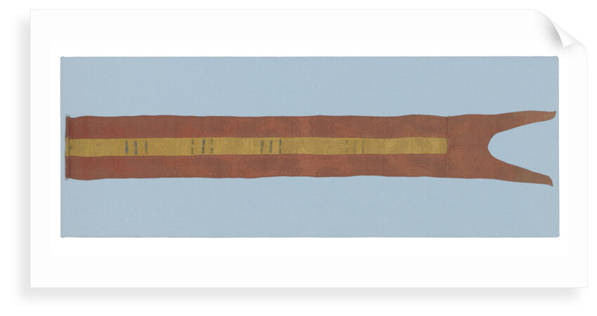 Chinese junk pennant by unknown