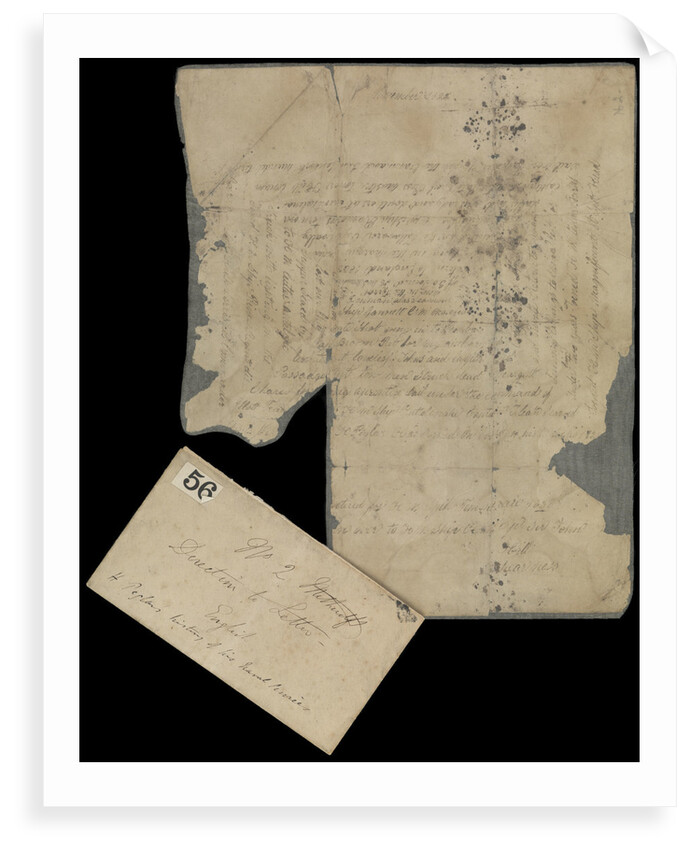 Peglar relics and letters by unknown