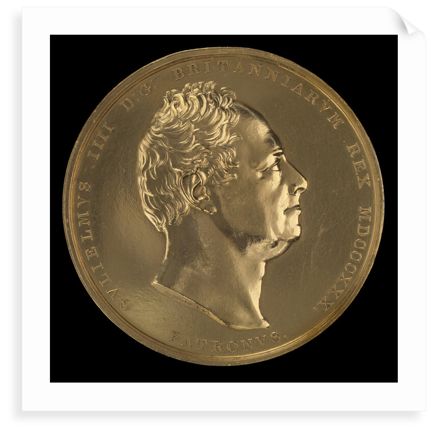 Prize medal: Royal Geographical Society 1835 by William Wyon