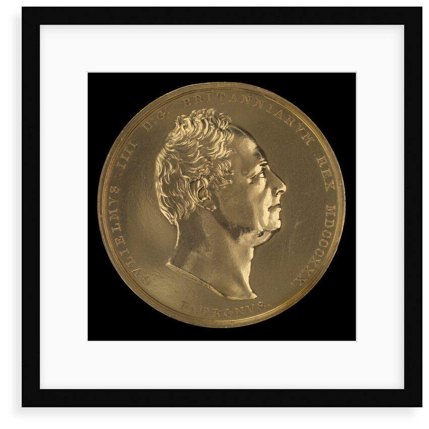 Prize medal: Royal Geographical Society 1835 by William Wyon