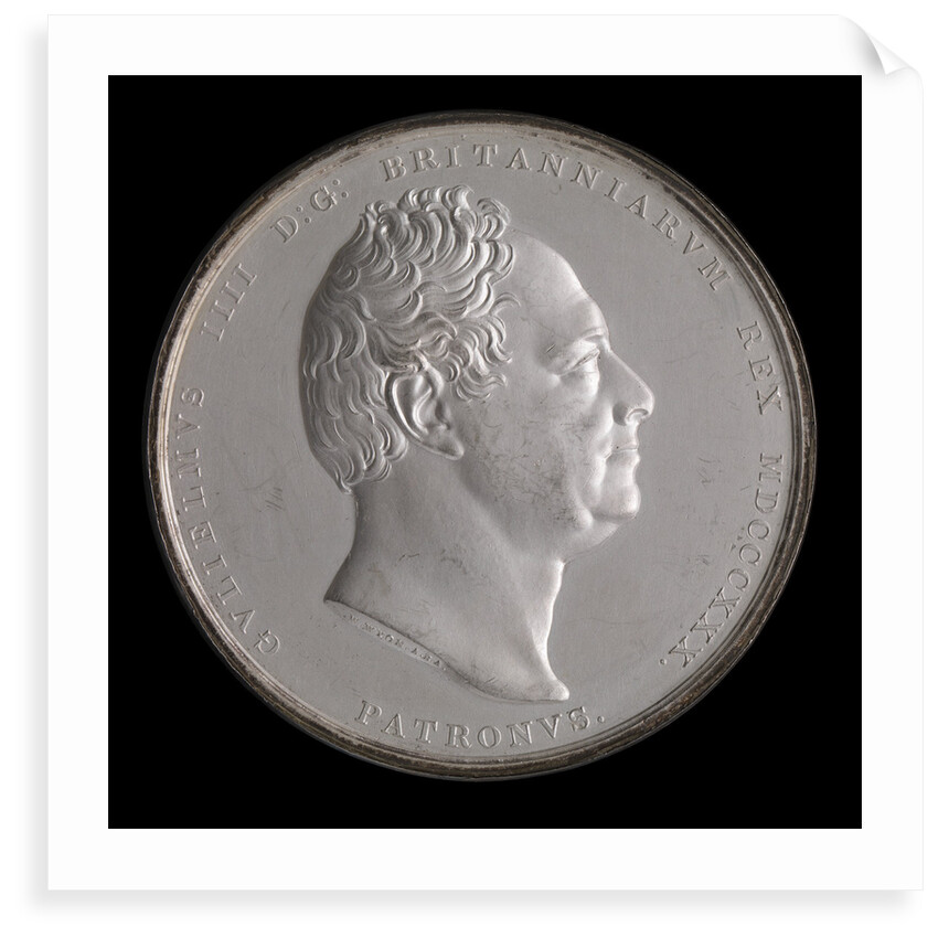 Prize medal: Royal Geographical Society 1835 by William Wyon