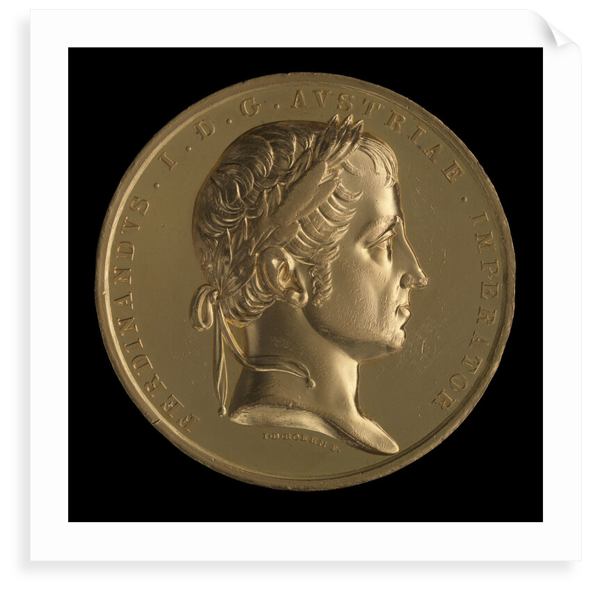 Prize medal awarded to Sir John Ross by Josef Daniel Boehm
