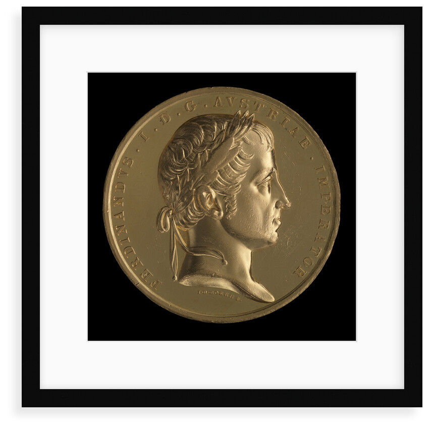 Prize medal awarded to Sir John Ross by Josef Daniel Boehm