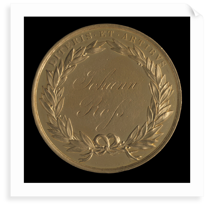 Prize medal awarded to Sir John Ross by Josef Daniel Boehm
