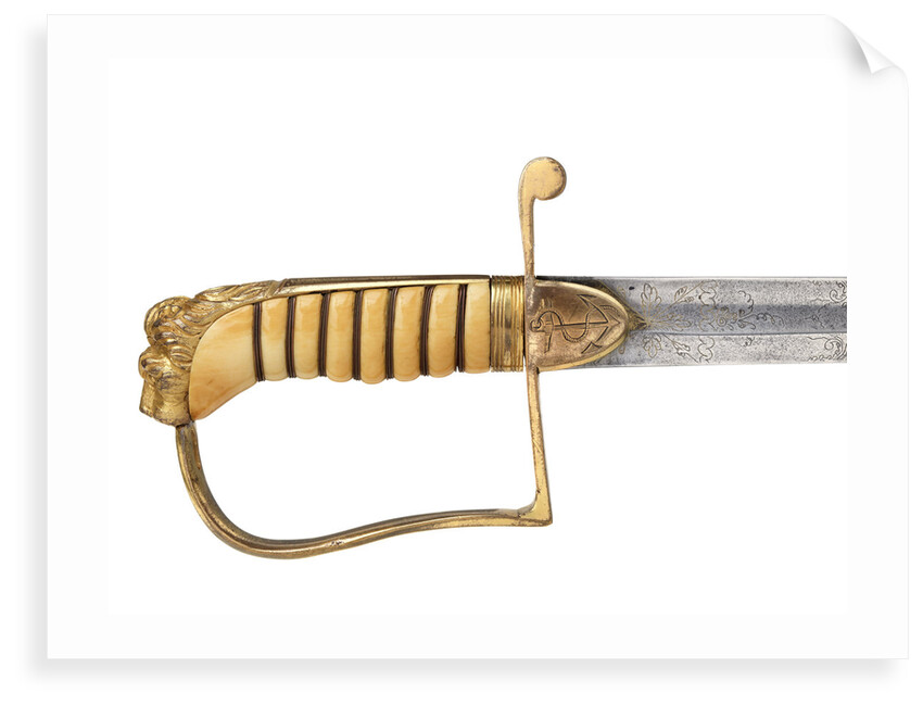 Stirrup hilted sword which belonged to Rear Admiral Sir James Clark Ross (1800-1862) by Drury & Son