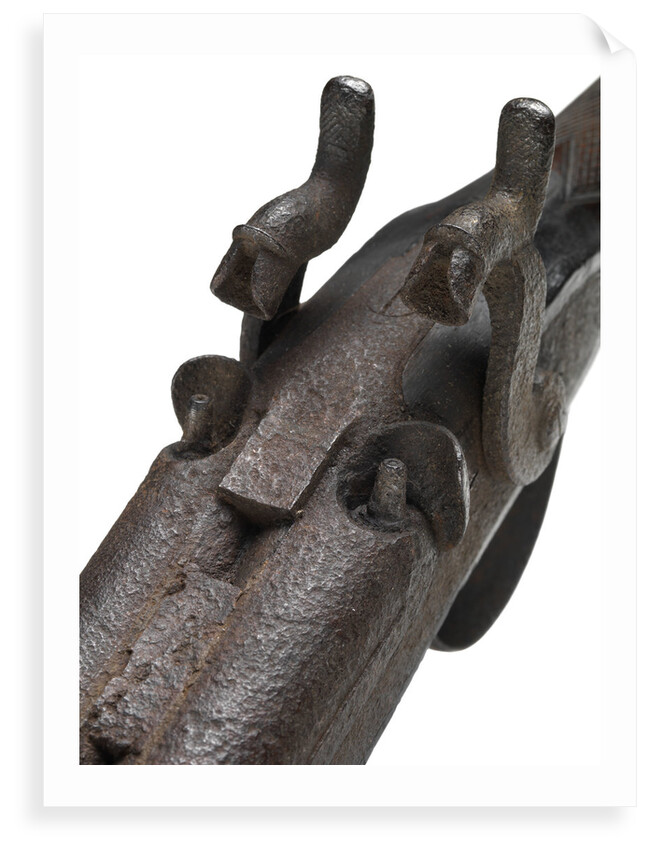 Pair of shotguns taken on the Franklin expedition, 1845-47 by unknown