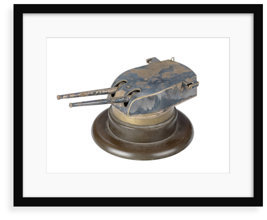 Model of gun turret on HMS 'Kent' (1926) by unknown