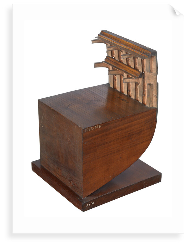 Sectional model by unknown