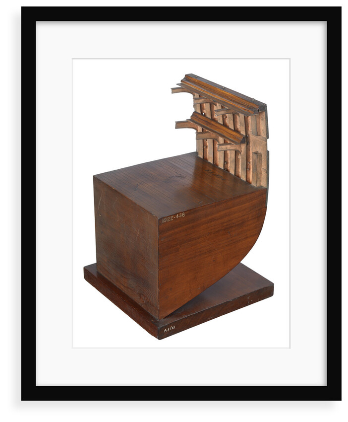 Sectional model by unknown