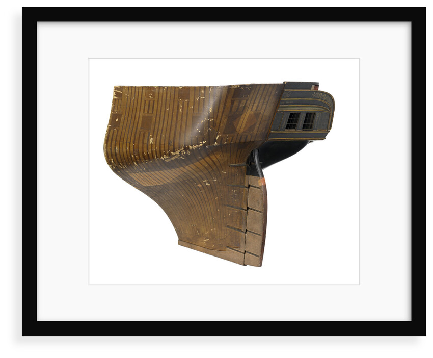 Sectional model of HMS 'Vernon' (1832) by unknown