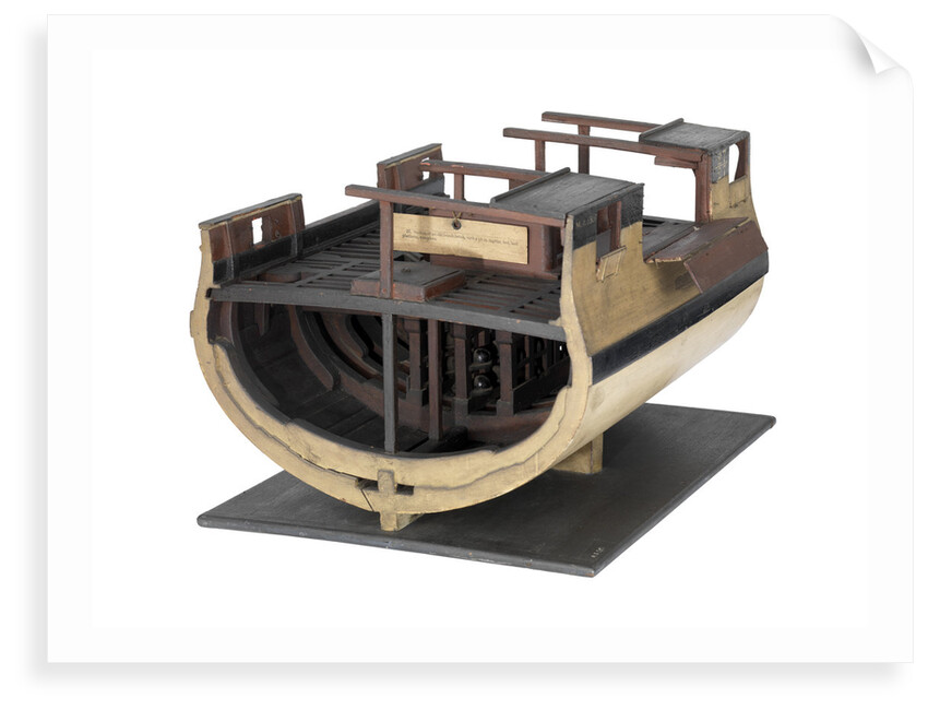 Sectional model by unknown
