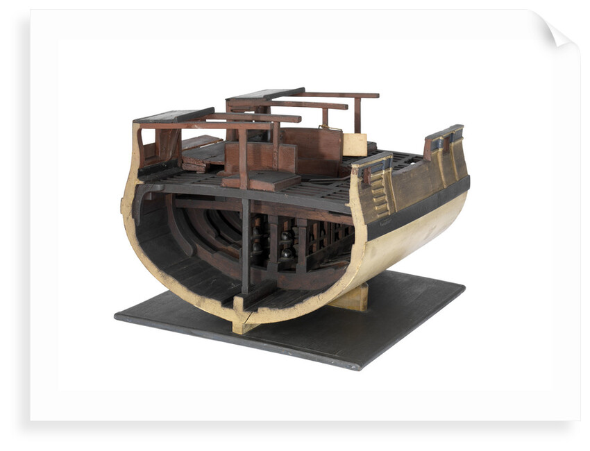Sectional model by unknown