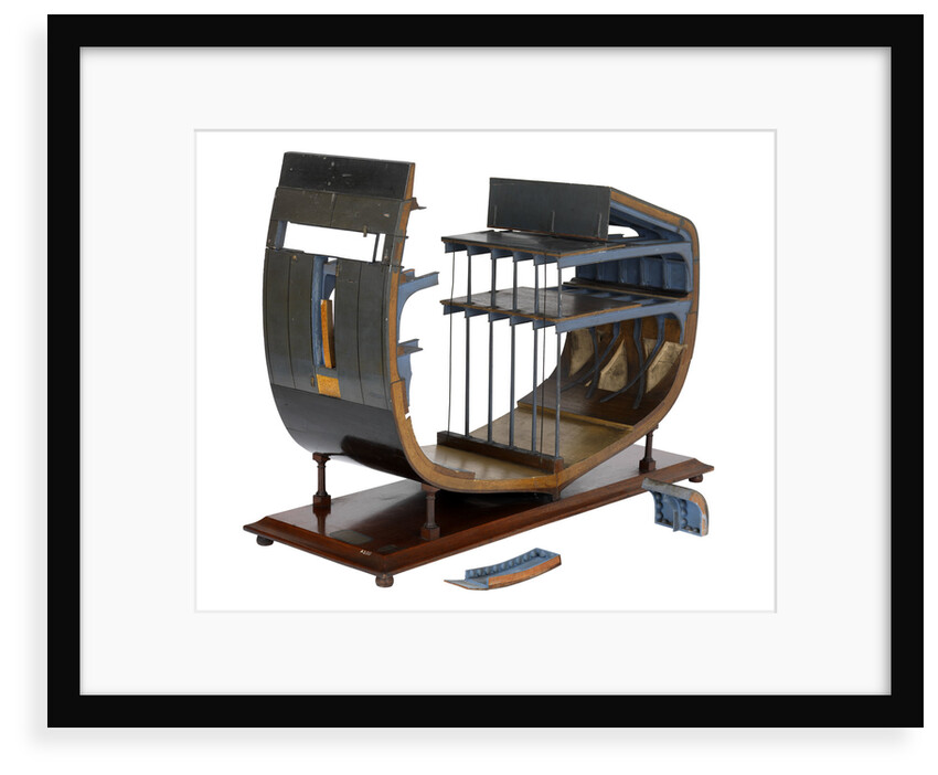 Sectional model by unknown