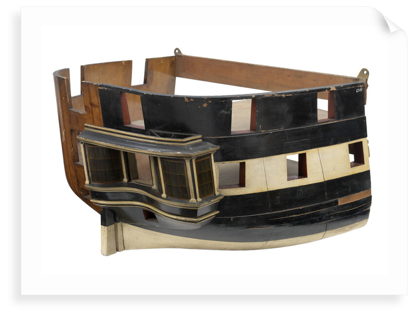 HMS 'Worcester' (1843) by unknown