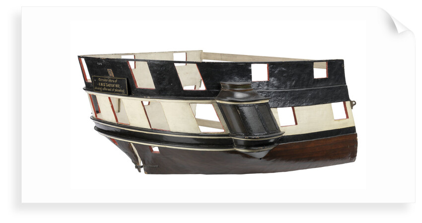 HMS 'Castor' (1832) by unknown