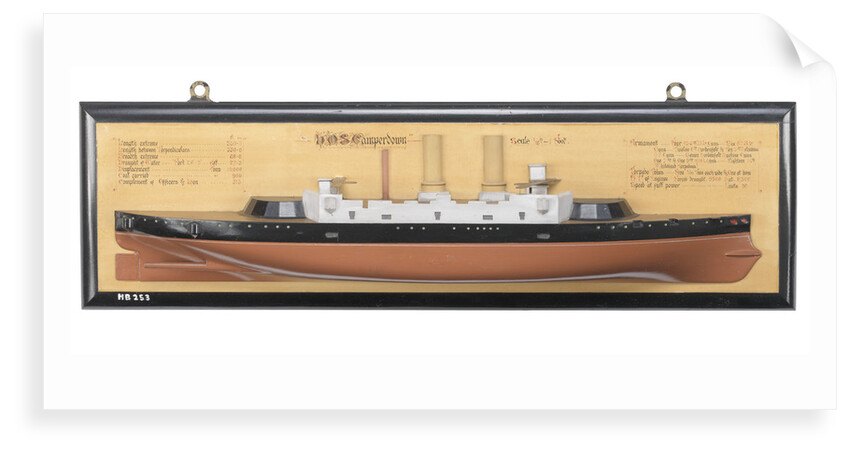 HMS 'Camperdown' (1885) by unknown
