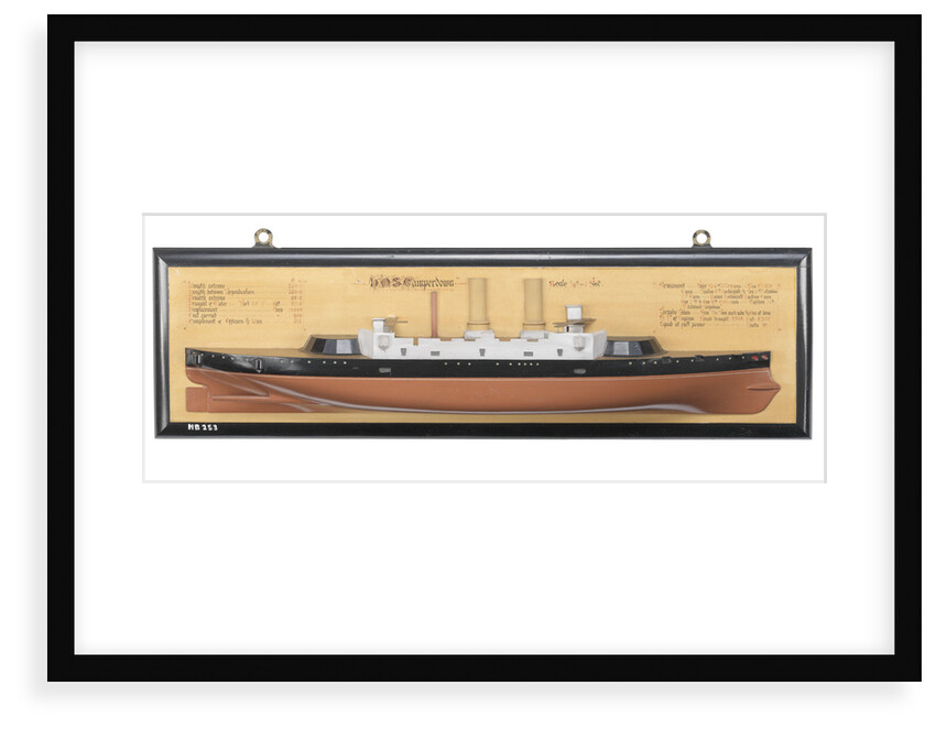 HMS 'Camperdown' (1885) by unknown