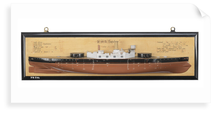 HMS 'Trafalgar' (1887) by unknown