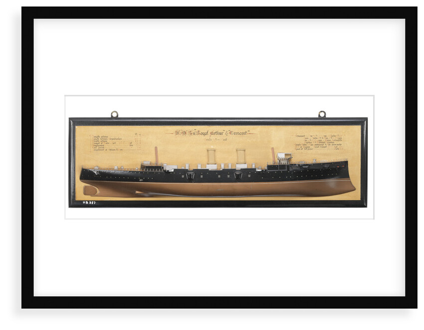 HMS 'Royal Arthur' (1891); HMS 'Cresent' (1892) by unknown
