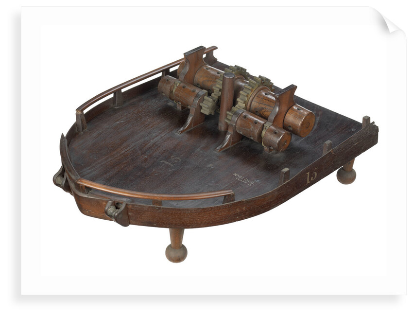 Sectional model by unknown