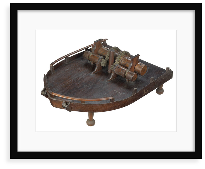 Sectional model by unknown
