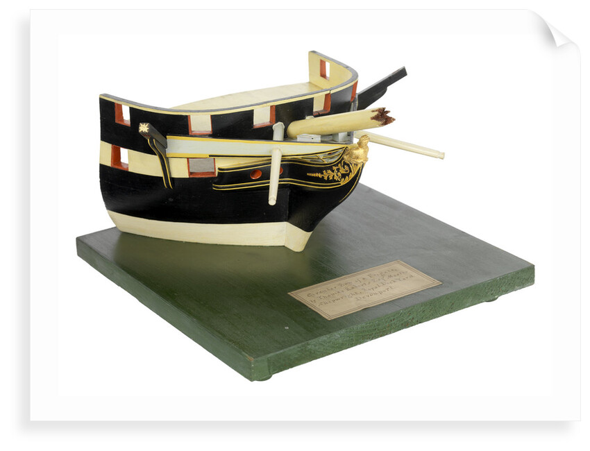 Model of a circular bow by Thomas Roberts