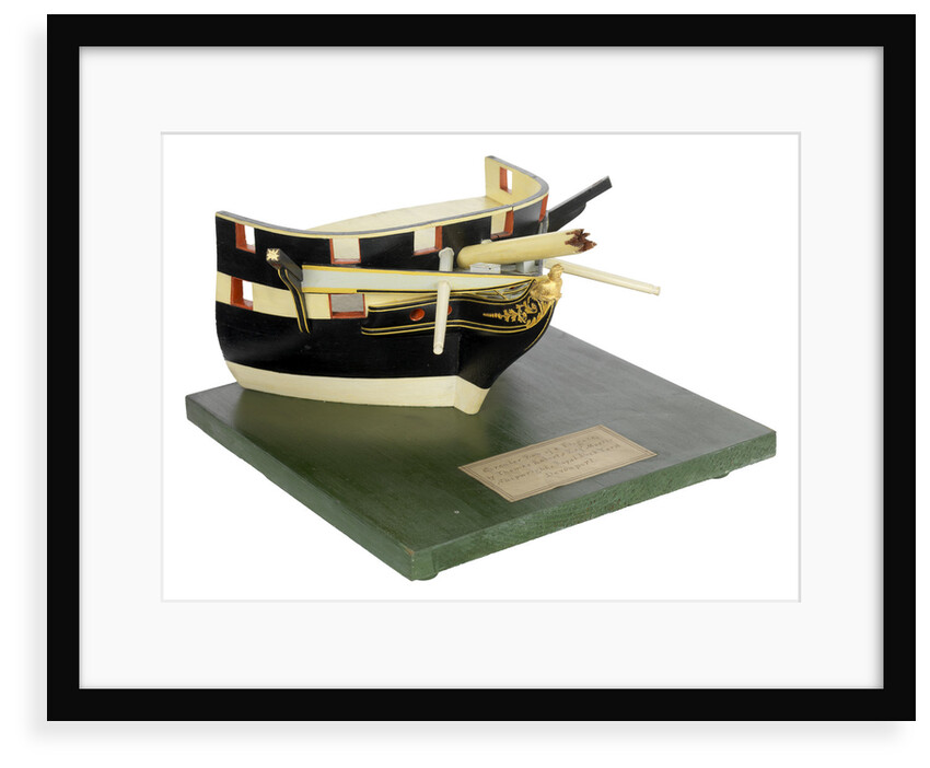 Model of a circular bow by Thomas Roberts