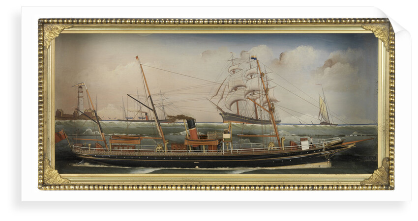 Passenger ship 'St Botolph', about 1880 by unknown