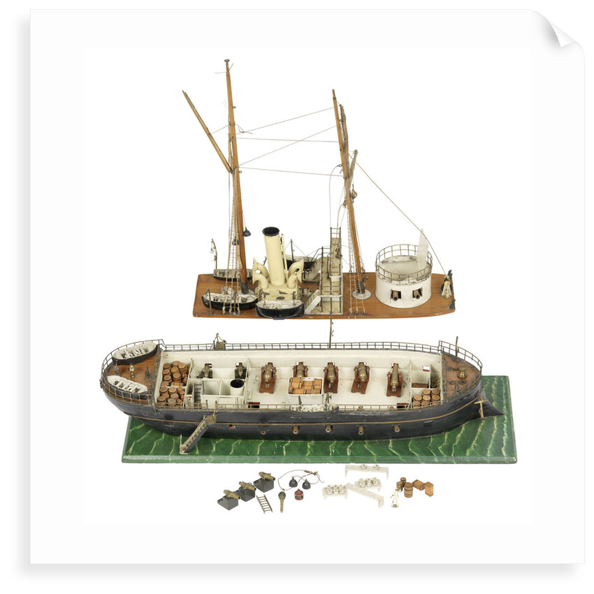 Toy waterline model by unknown