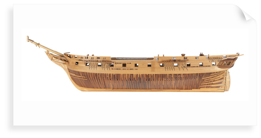 HMS 'Pique' (1834) by Edward Austin Percy