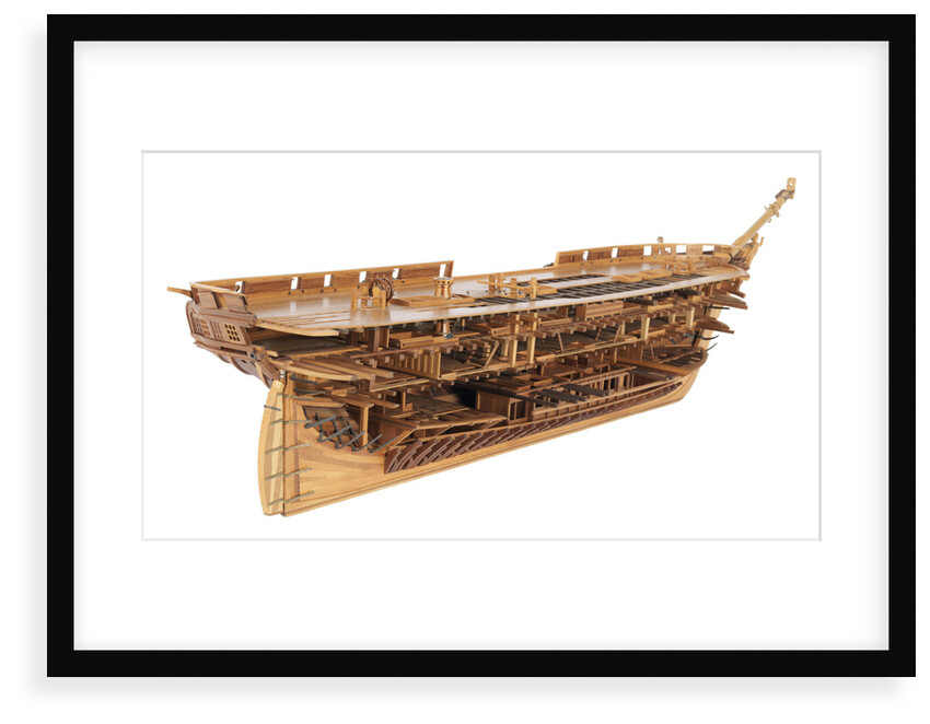 HMS 'Pique' (1834) by Edward Austin Percy