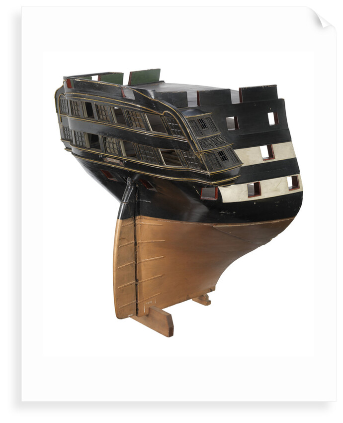 HMS 'Vanguard' (1835); Warship; Third rate; 80-guns by unknown