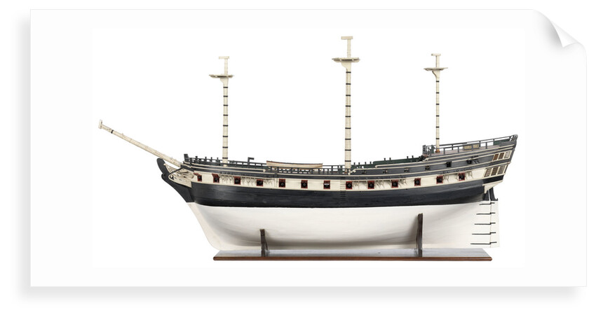 East Indiaman cargo vessel by unknown