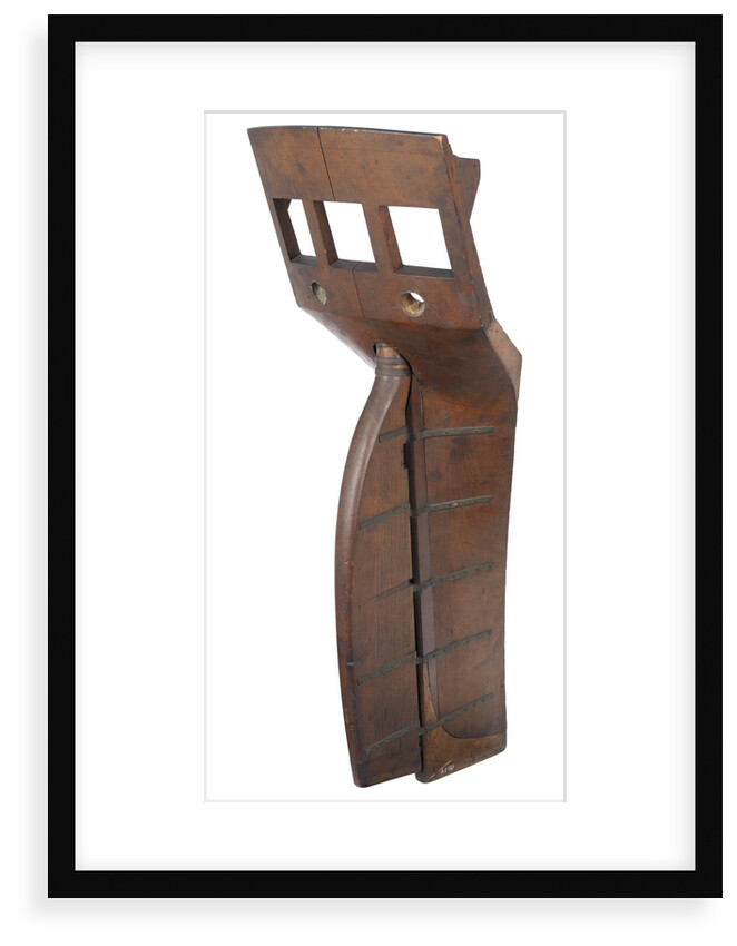 Round headed rudder (1833) by unknown