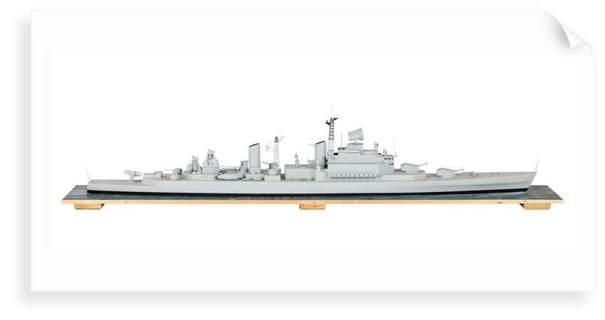 Warship; Cruiser, Guided missile by unknown