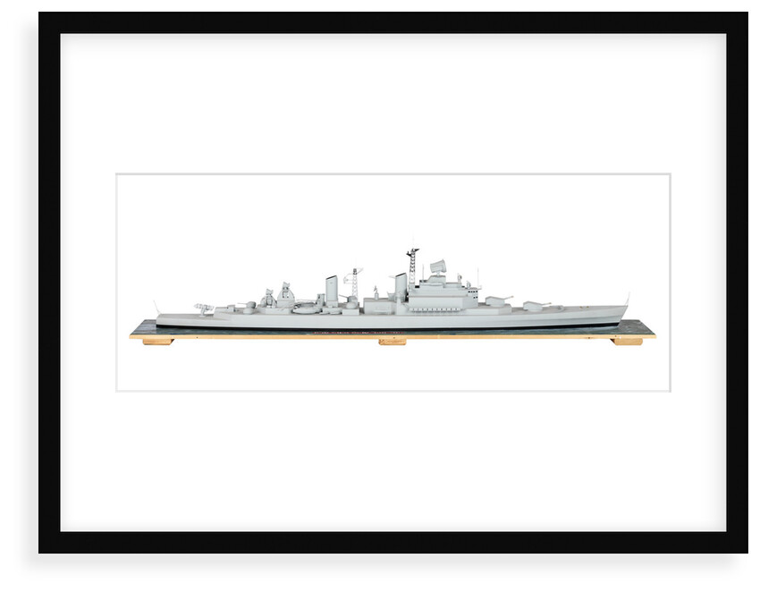 Warship; Cruiser, Guided missile by unknown