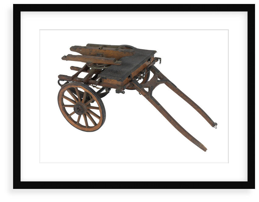 Lifeboat carriage by unknown